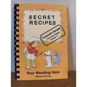 Secret Recipes Fundcraft's Sampler #15 Cookbook - 284 Easy Family Recipes